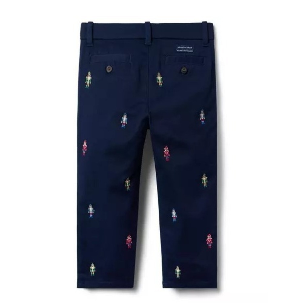 Janie‎ and Jack The Embroidered Nutcracker Dog Pant Size 7 - Picture 2 of 4